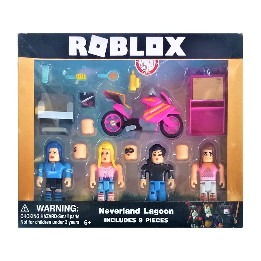 Roblox Neverland Lagoon 9 Pieces Action Figures With Motor - roblox neverland lagoon includes 9 pieces