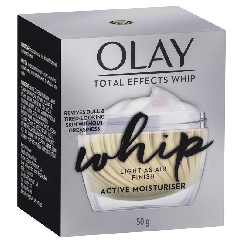 olay total effects whip light as air finish
