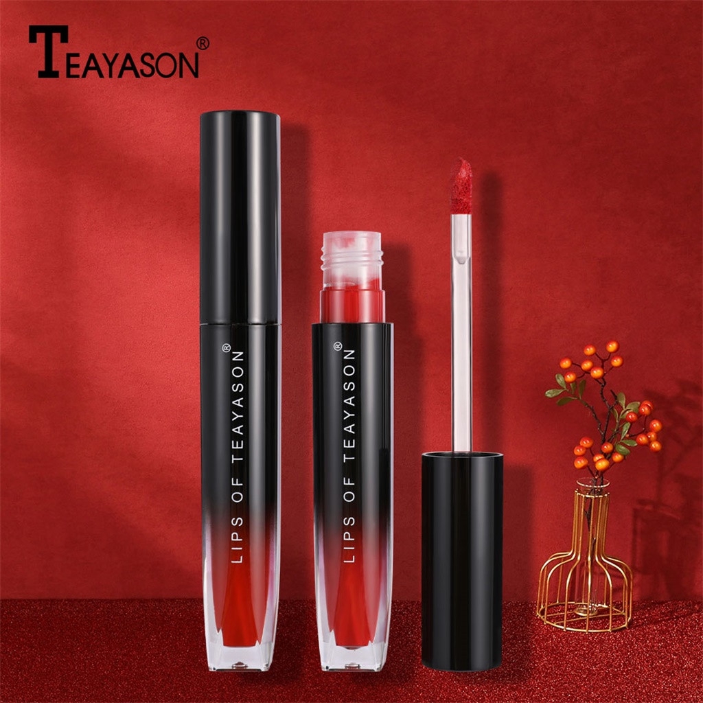 TEAYASON Womens Beauty Waterproof Long Lasting Lip Liquid Matte