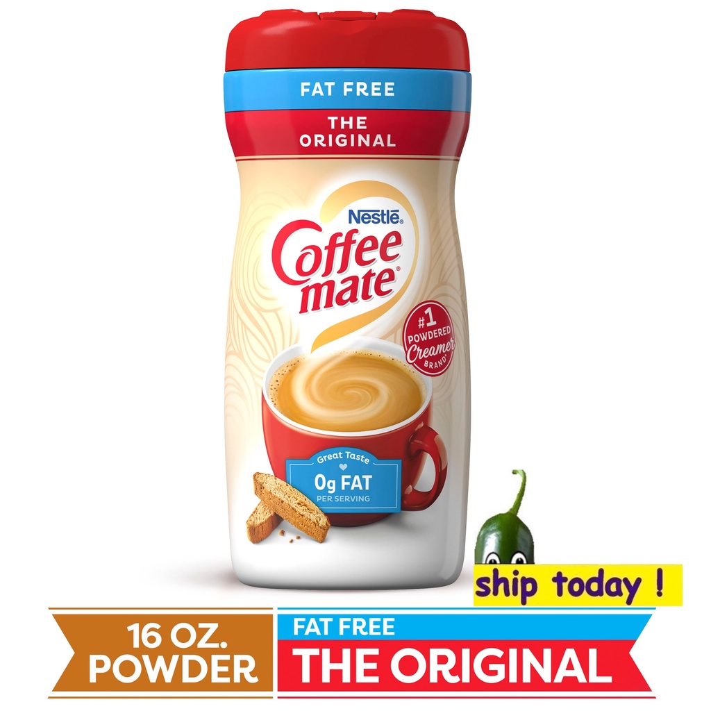 Coffee Mate Original Fat Free Powder Creamer 16 oz, Nestle Coffeemate Creamers Shopee Philippines