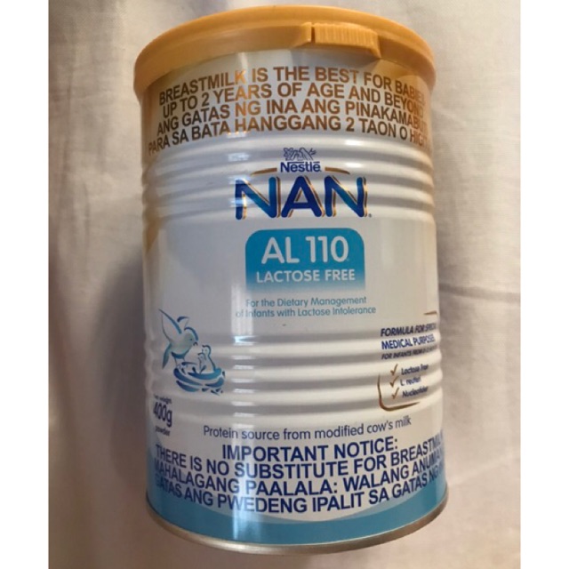 nan al 110 milk