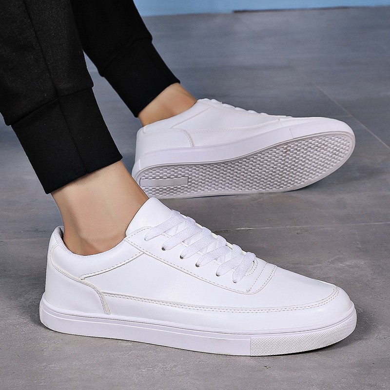 Men’s Stitch Zipper Sneakers Shoes White | ubicaciondepersonas.cdmx.gob.mx