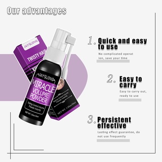 Jaysuing Hair Fluffy Spray Oil-Free Refreshing Volumizing Oil-Control ...