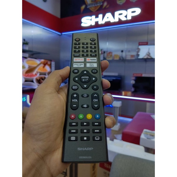 Gb396wjsa Original 100 Sharp Smart Tv Remote Shopee Philippines