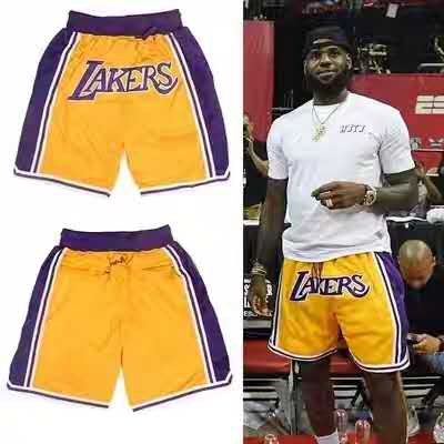 basketball shorts lakers