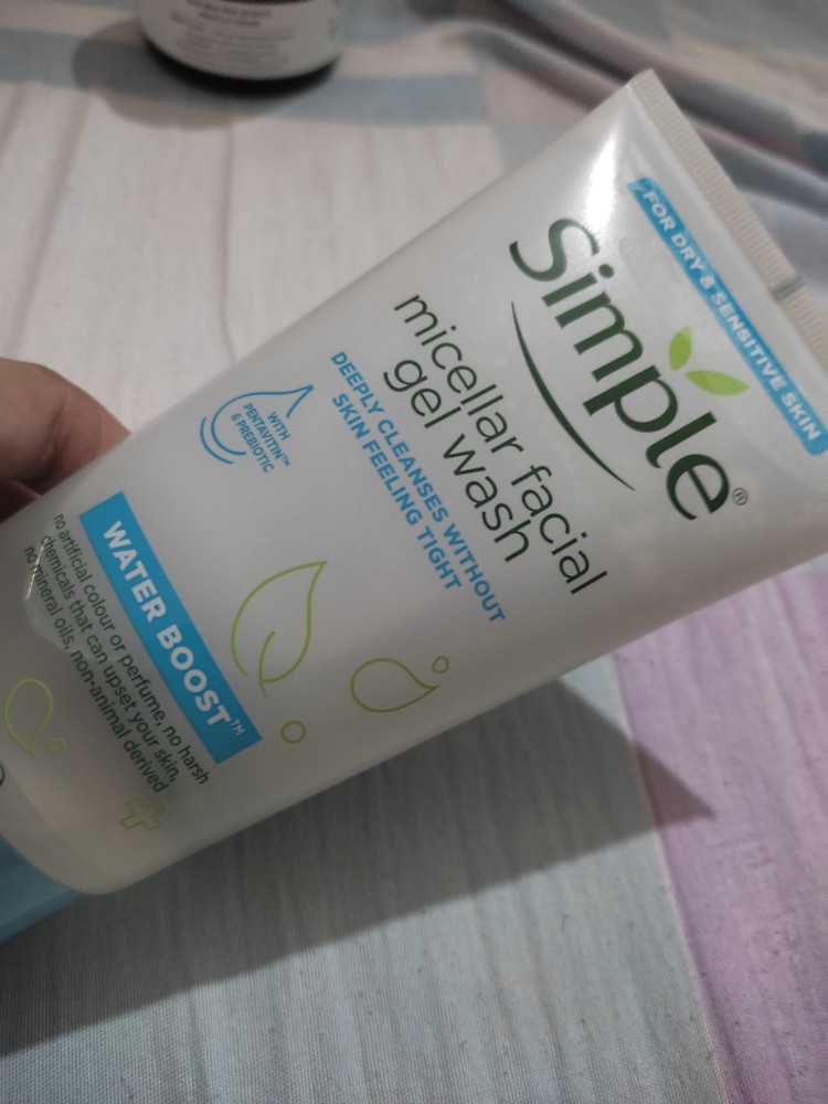 simple micellar gel wash shopee
