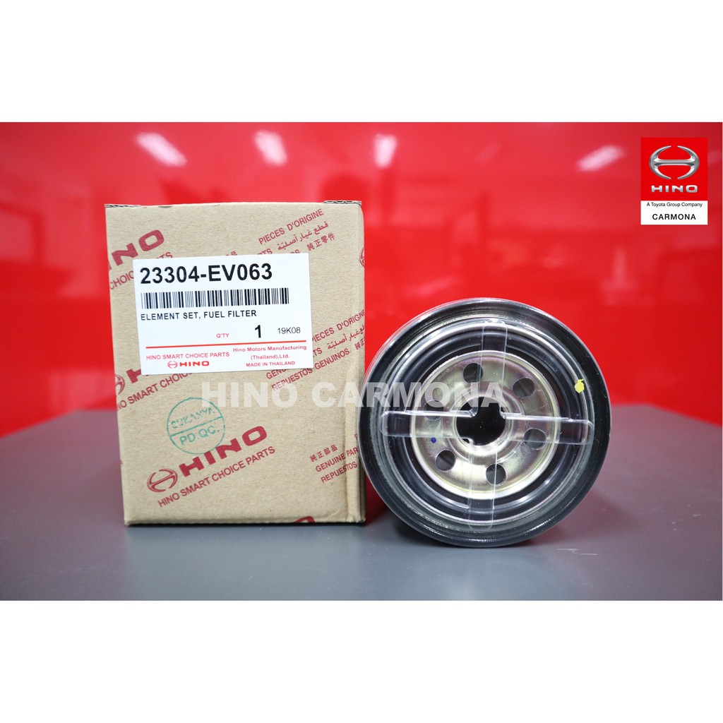 23304 EV063 FUEL FILTER Hino 300 and Hino 500 Euro 2 and Euro 3