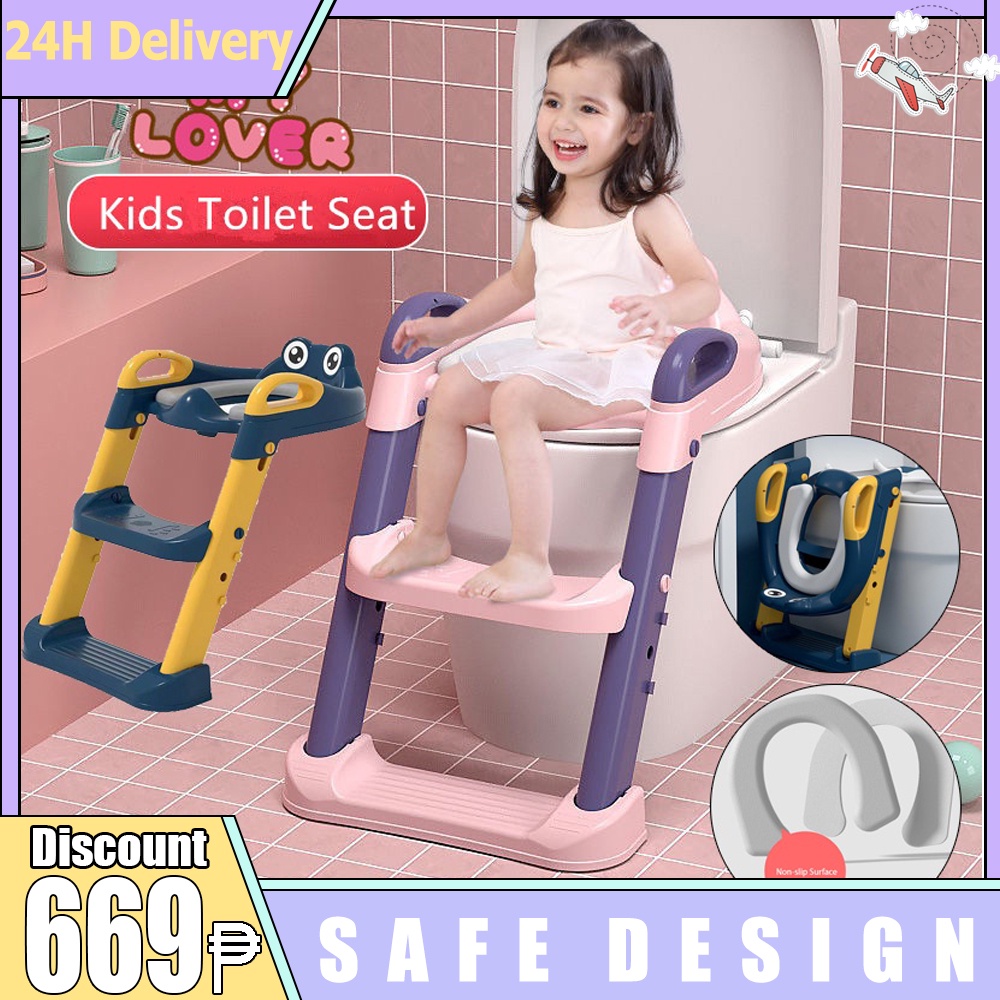 foldable-baby-toilet-seat-kids-toilet-with-ladder-child-potty-chair