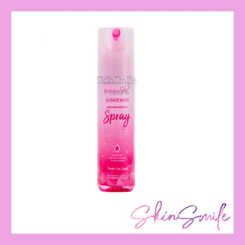 Brilliant Underarm Deodorant Spray Shopee Philippines