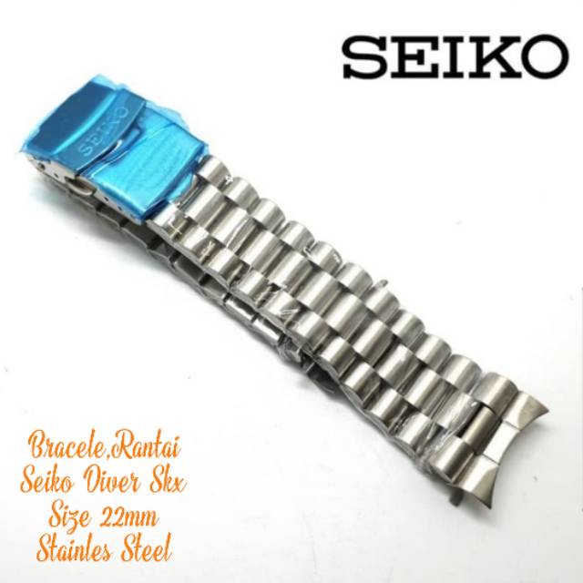 22mm PRESIDENT Chain Bracelet Strap Seiko Diver Skx 007,,  High Quality | Shopee Philippines