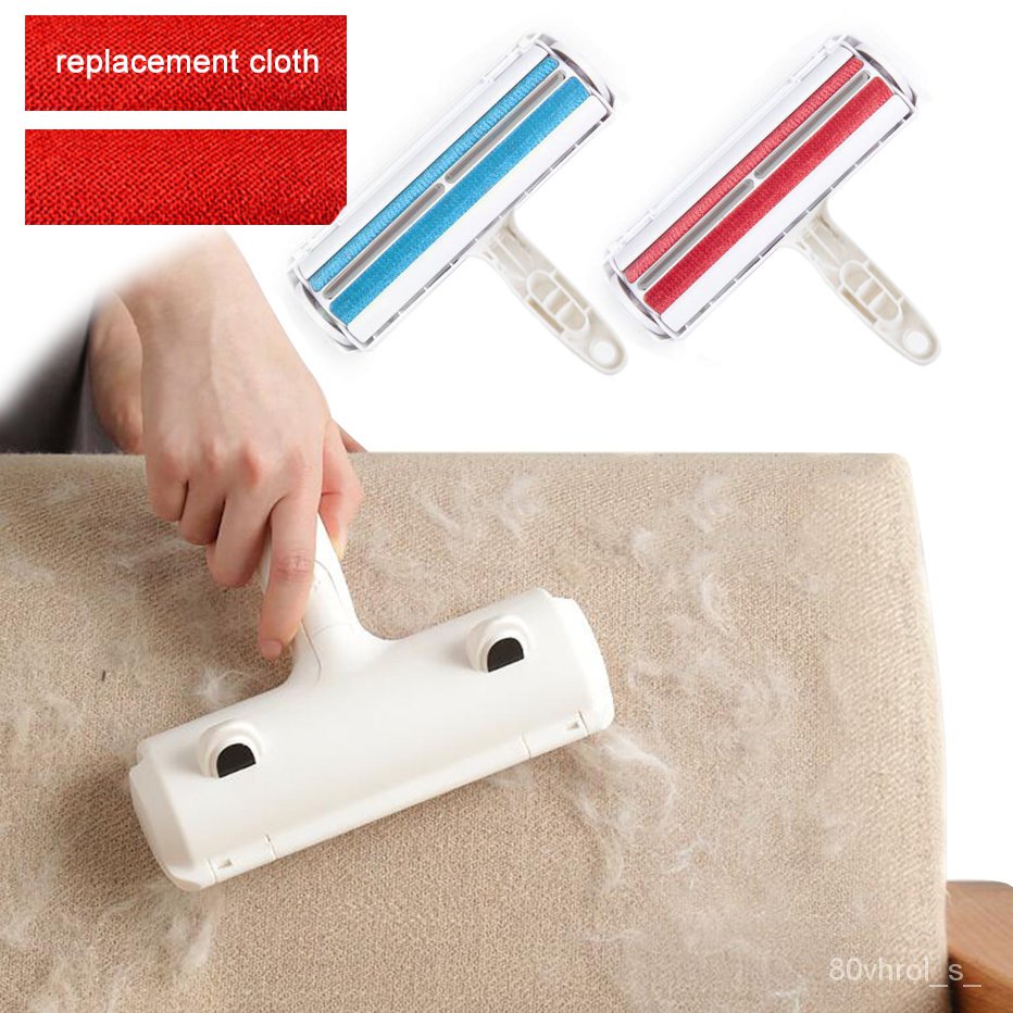 2-Way Pet Hair Remover Roller Lint Remove Brush Dog Cat Hair Clothes Carpet Cleaning  Brush Fuzz Shav | Shopee Philippines