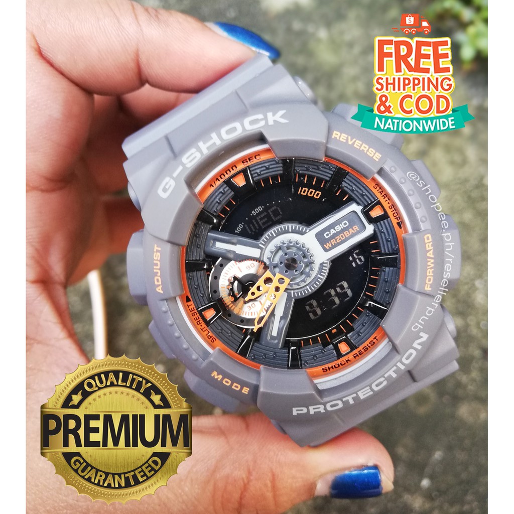 g shock ga 110ts manual