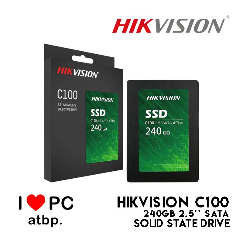 Negotiate present day Lukewarm Hikvision C100 240gb SSD 2.5" SATA 3.0 (6Gb/s) | Shopee Philippines