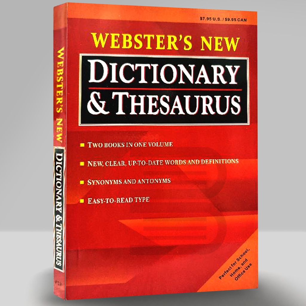 WEBSTER'S NEW DICTIONARY & THESAURUS | Shopee Philippines