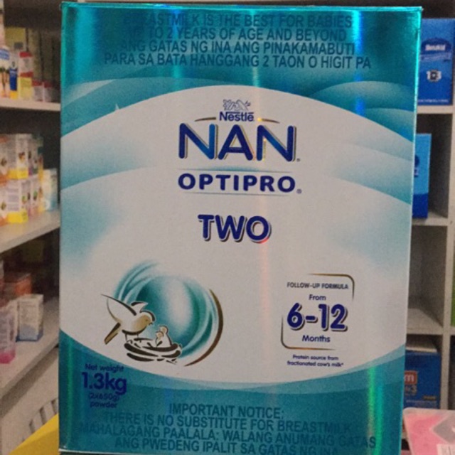 Nestle Nan Optipro 2 Two 1.3Kg 6-12 