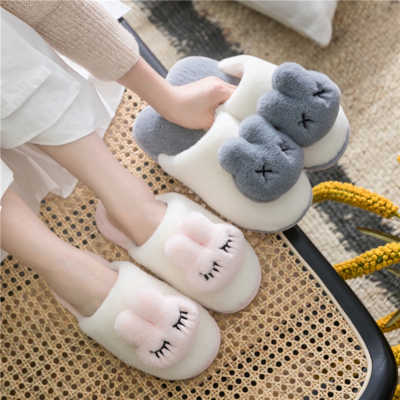 furry house slippers