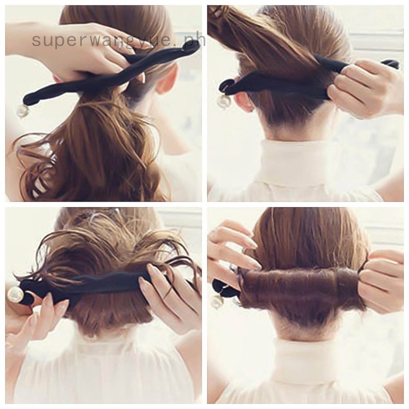Hair Device Quick Messy Bun Updo Hair Clip Hair Accessories Hair Styling  Tools | Shopee Philippines