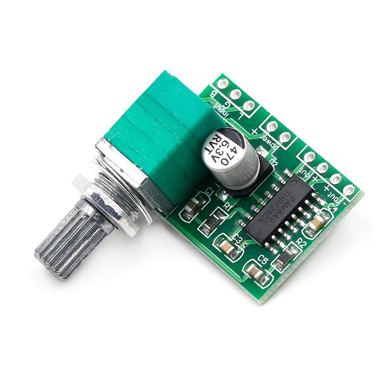 PAM8403 5V Power Audio Amplifier Board 2 Channel 3W W Volume Control / USB  Power | Shopee Philippines