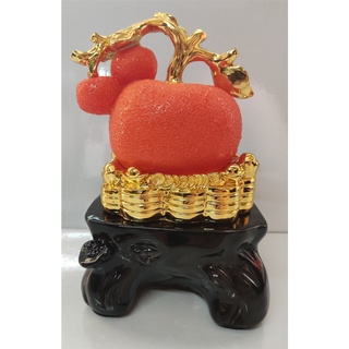 Feng Shui Decor Orange Kiat Kiat Figurine Home Decor #3