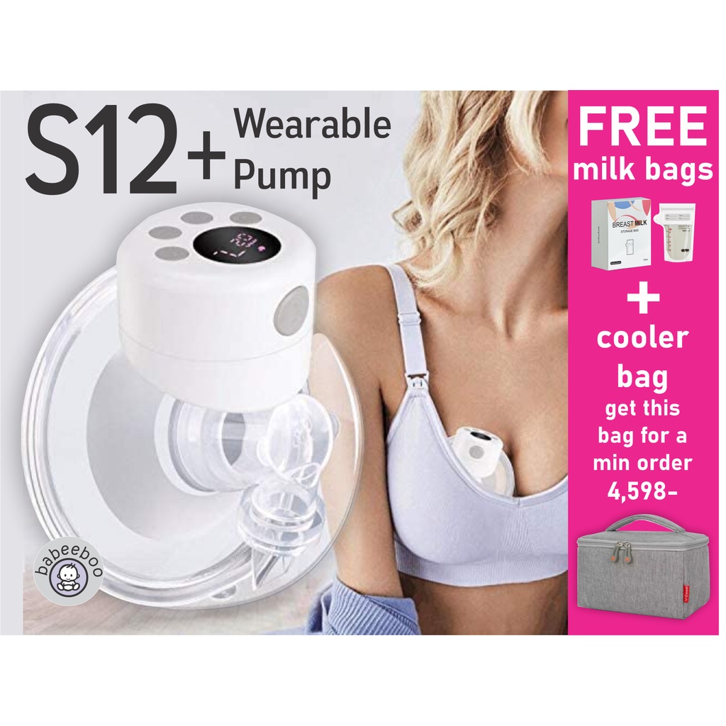 AVAILABLE S12 Handsfree Wearable Breast pump Shopee Philippines