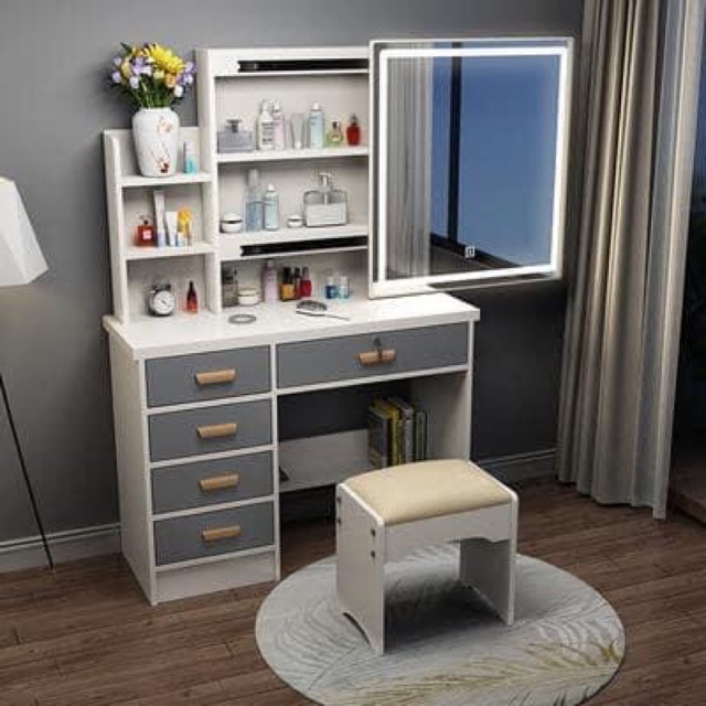 dressing table with led lights