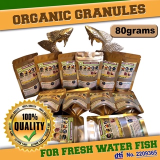 Organic Granules with probiotics  good for guppy molly tetra betta(Buy2 take1)