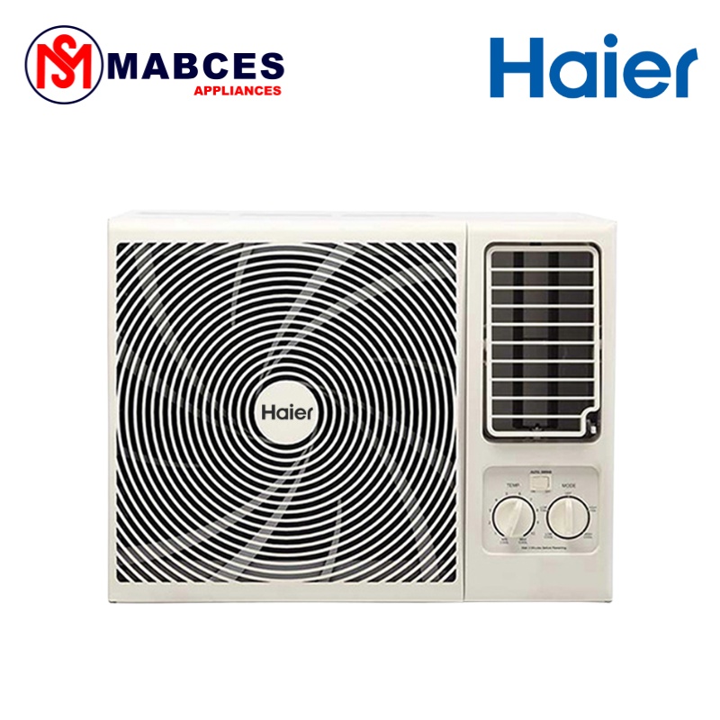 Haier 1.5HP Whirlwind Series Manual Window Type Aircon HW12MCQ13