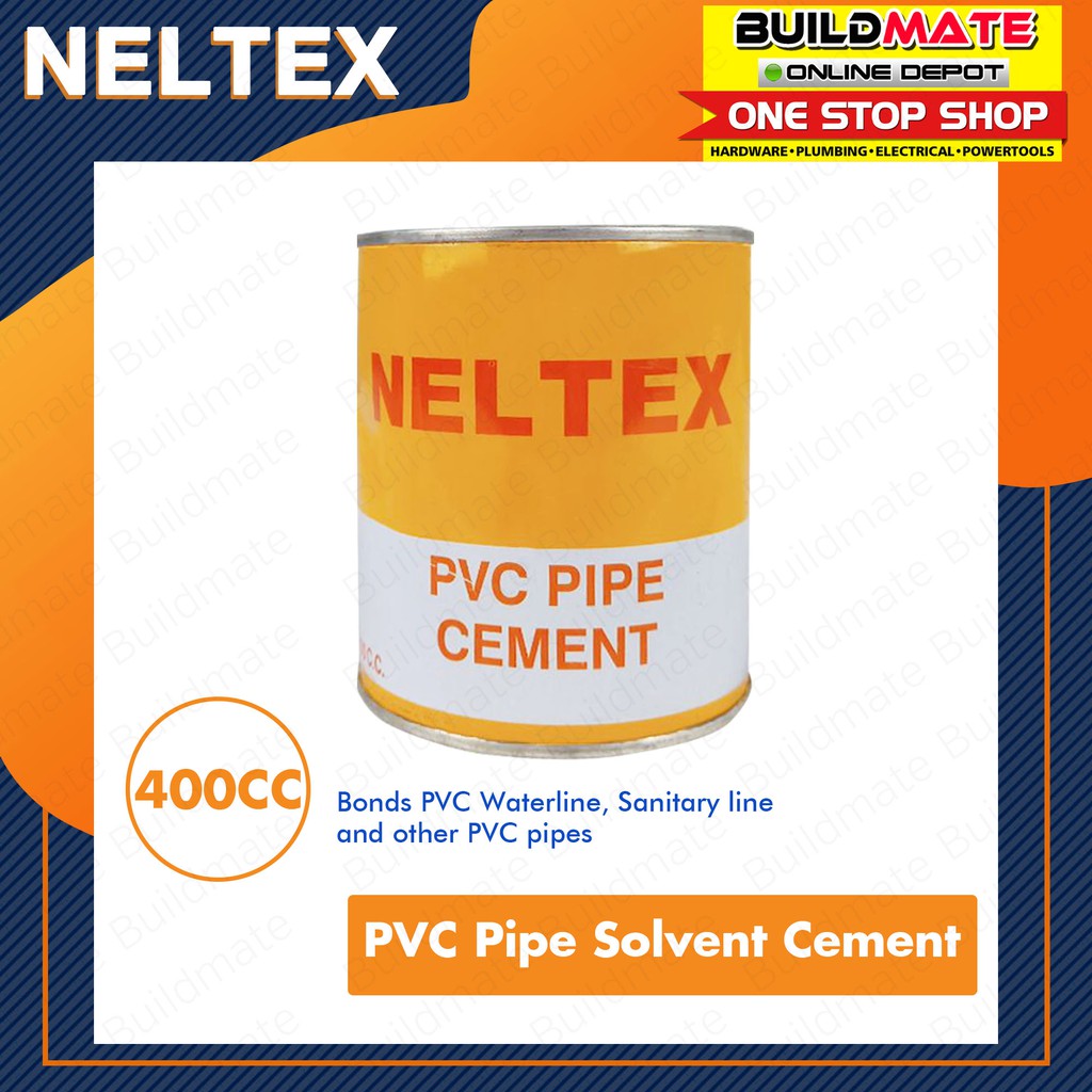 NELTEX PVC Pipe Solvent Cement Glue 400CC •BUILDMATE• Shopee Philippines