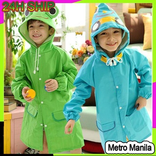 Kid Rain Coat Baby Cartoon 3D Waterproof Raincoat Children Cute  Animal Style Raincoat