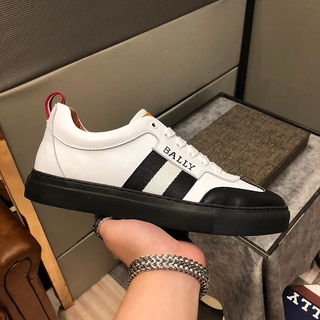 white bally shoes
