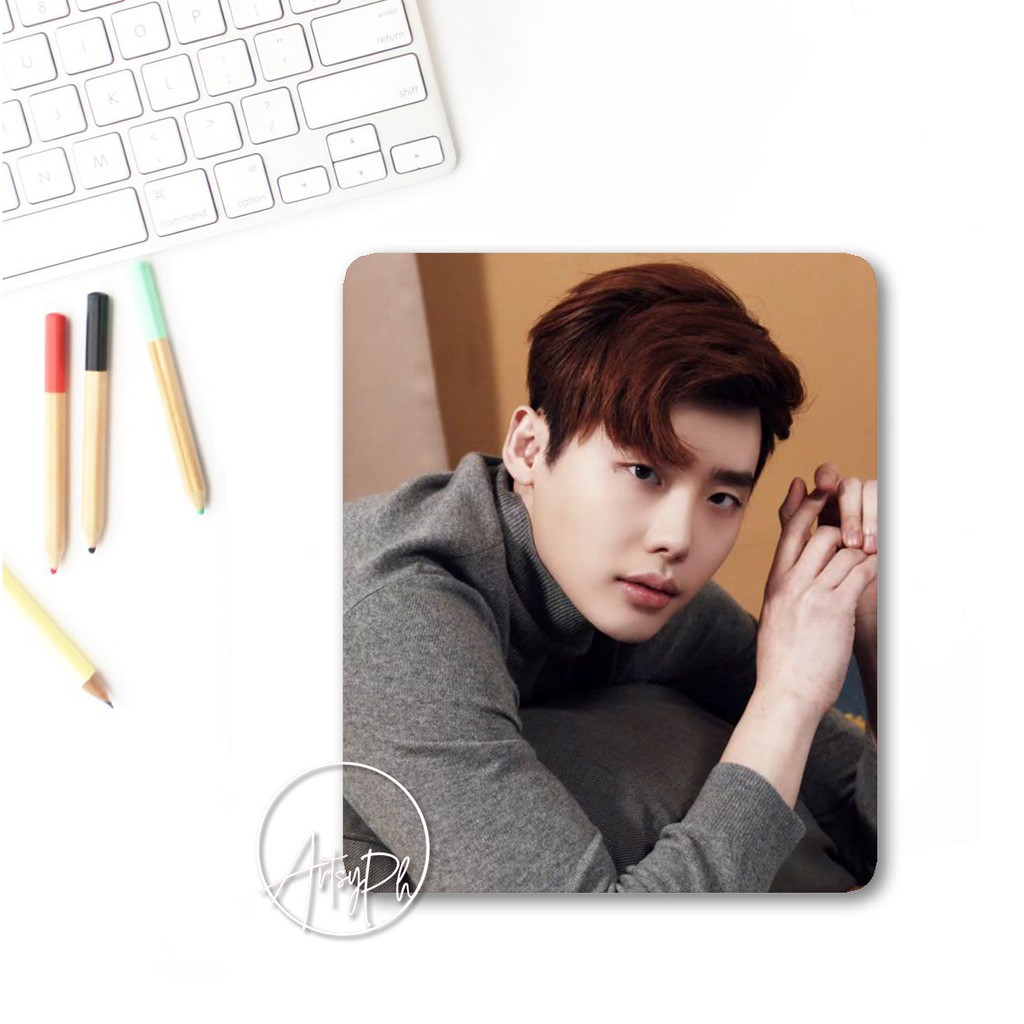 Artsy Mouse Pad (5mm Thick) - Korean Actor LEE JONG SUK | Shopee