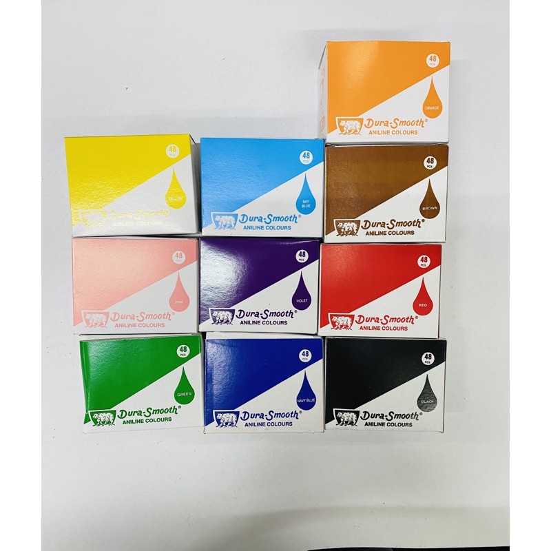 Dura smooth fast dyes jobos dye (sold per box 48 pcs) | Shopee Philippines