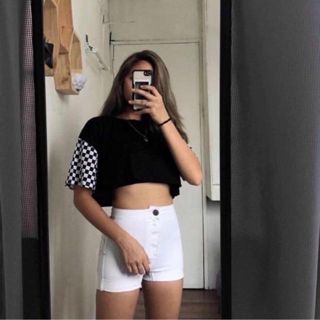 high waisted shorts supre