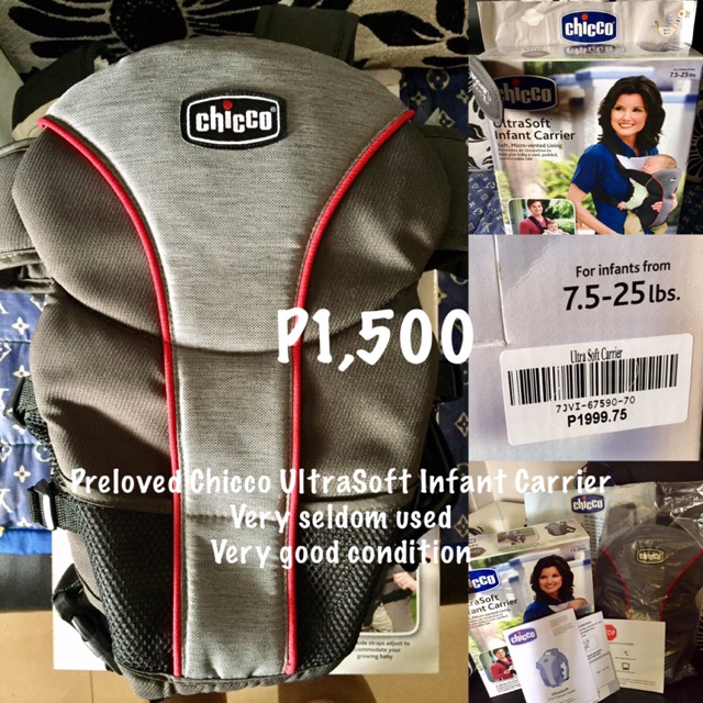 chicco ultrasoft baby carrier