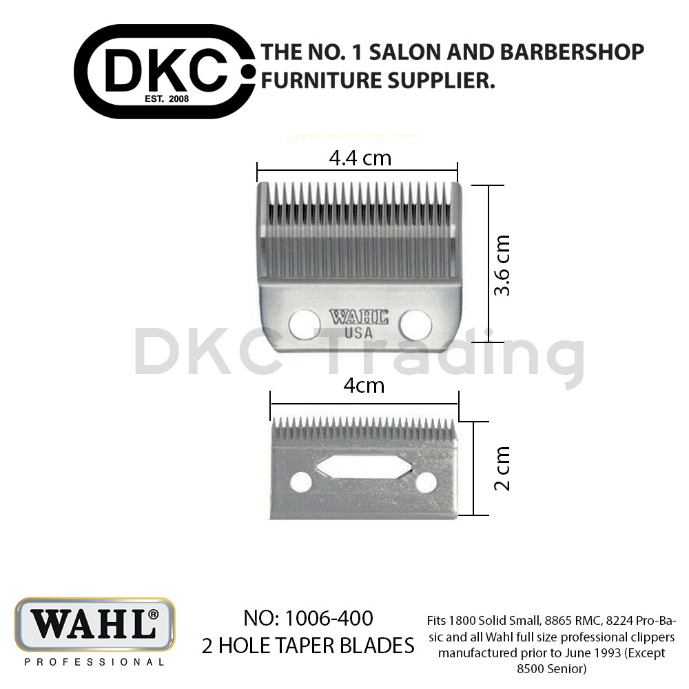 wahl super taper blade alignment