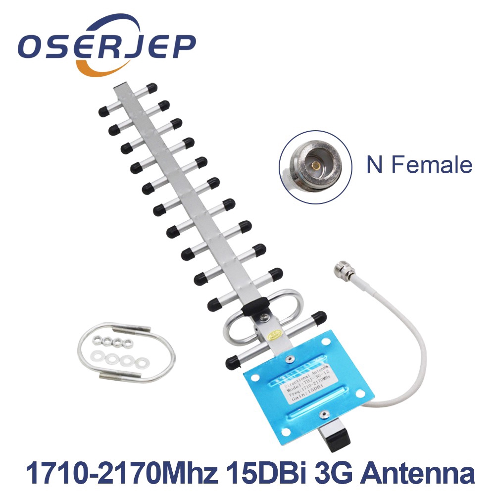 Router Antenna: Terrific Limited OSHINVOY 4G high gain yagi antenna 28dBi  16 elements 698-2700MHz yagi antenna LTE 4G router outdoor roof yagi antenna