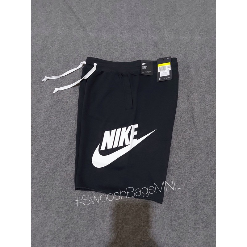 nike alumni shorts grey