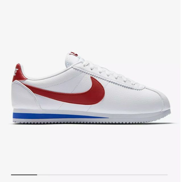 nike cortez red and blue womens