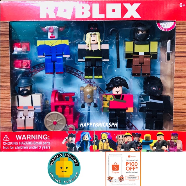 Roblox Night Of The Werewolf 6 Figure Toy Set Shopee Philippines - 6 roblox lego like minifigures toy figures cake topper shopee