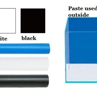 StockAquarium background stickers (including PVC pipe protection) #1