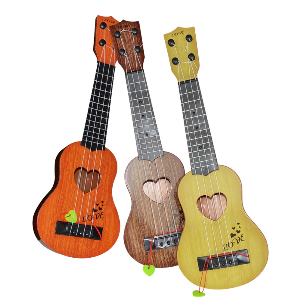 CGKUITER Light-Weighted Beginner Classical Ukulele Guitar Educational Musical Instrument Toy for Kids 