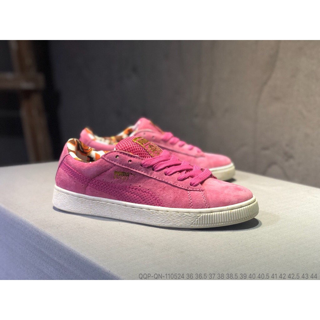 puma suede classic pink