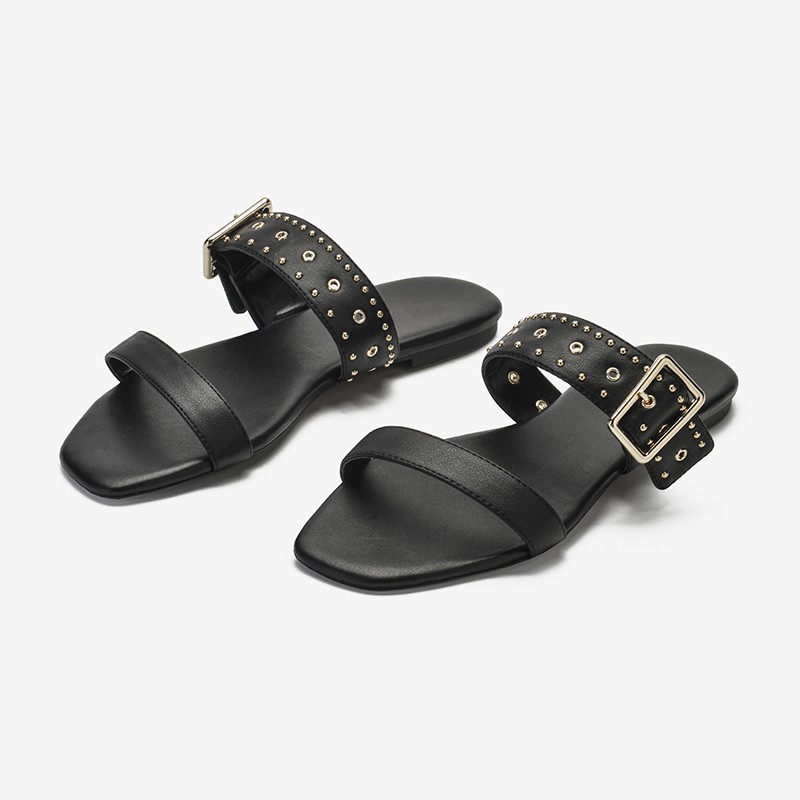 ladies flat footwear