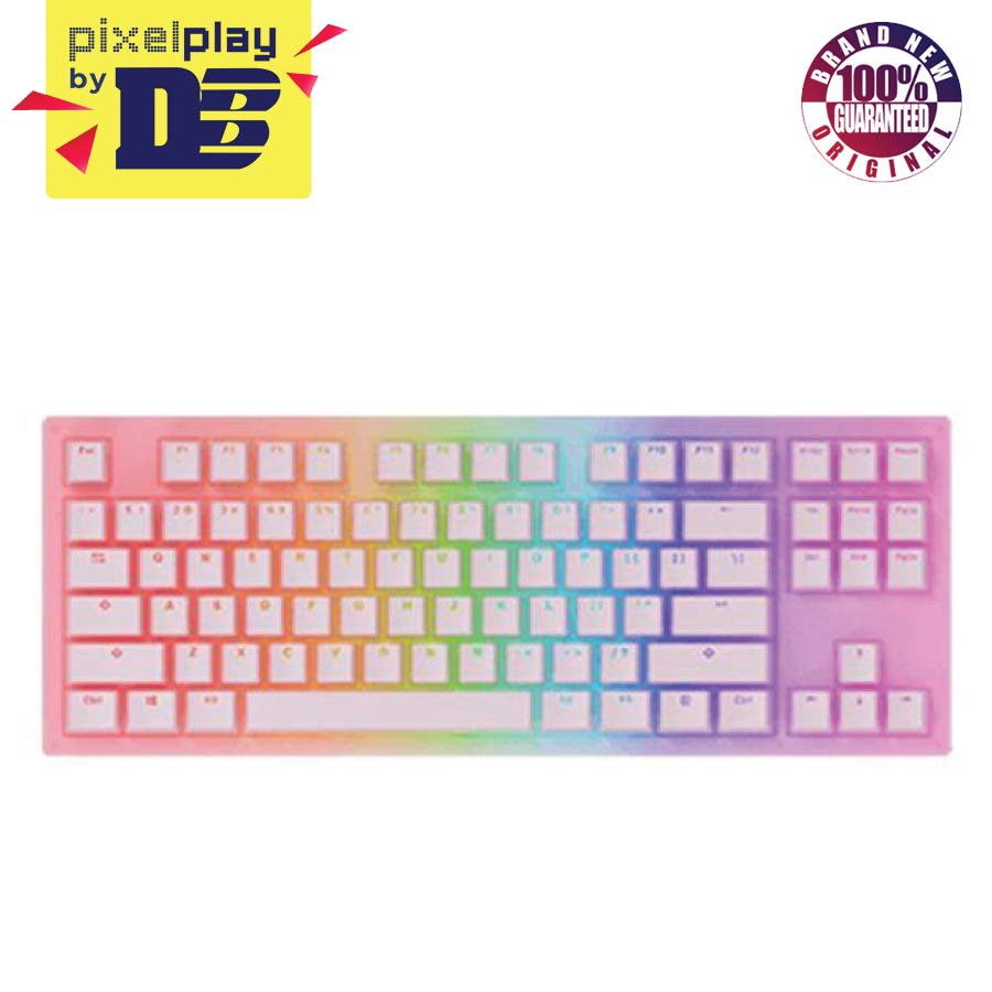 Akko Sakura Jelly 3087 RGB Mechanical Keyboard (Gateron Yellow