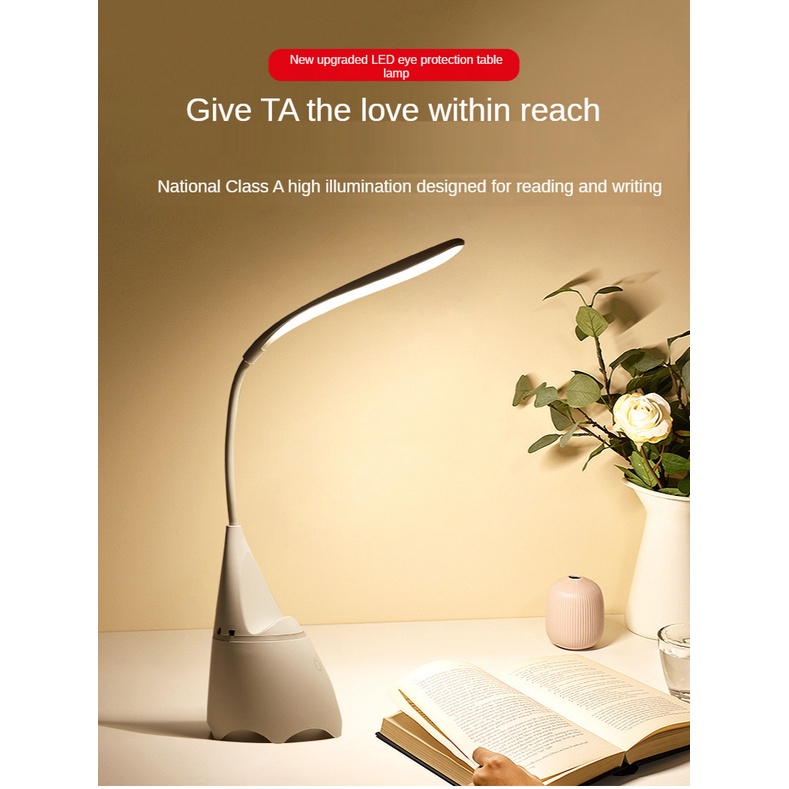 Desk Lamp LED Touch Desk Lamp Reading Study Light for Student ...