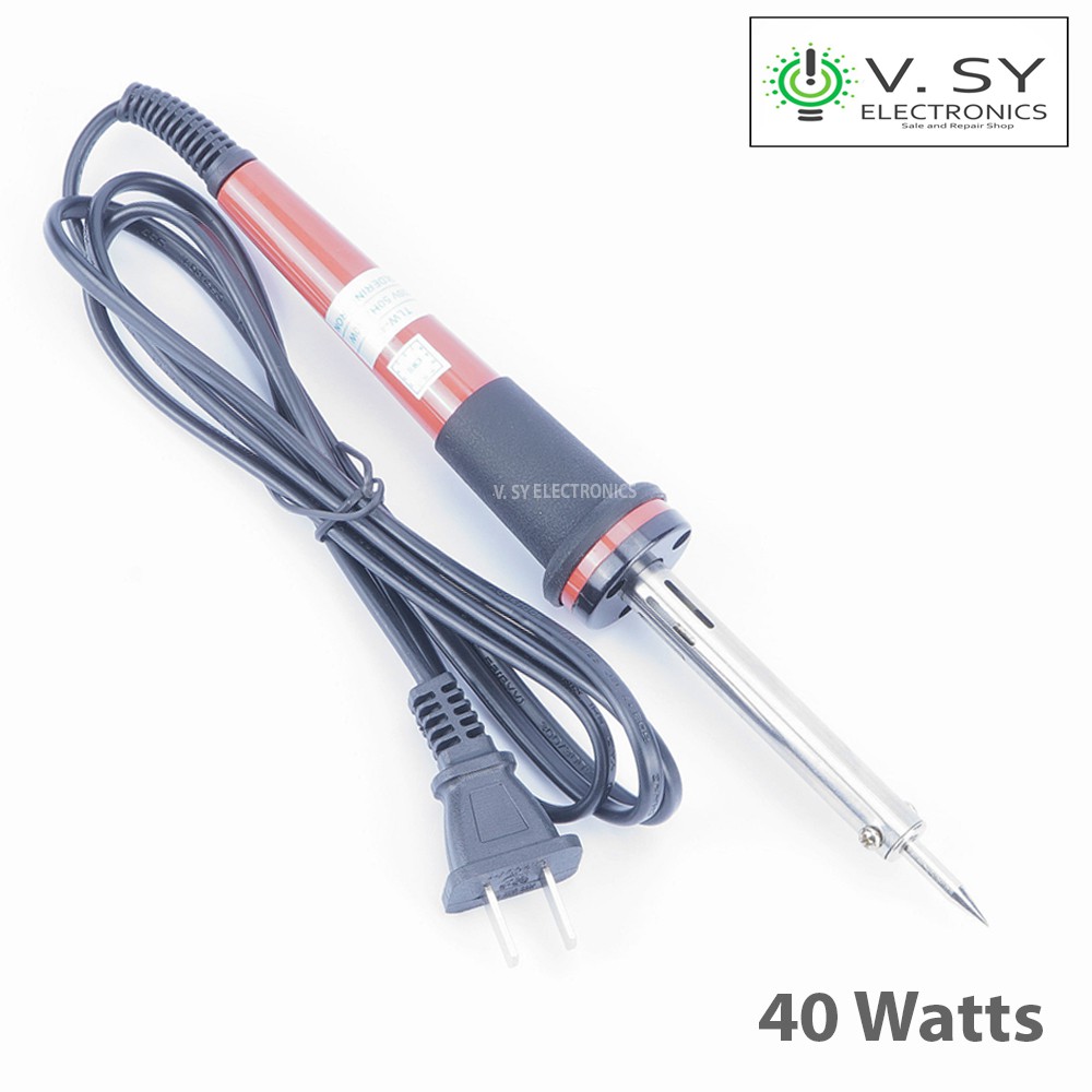 Baoling 220V AC 40W 5mm Soldering Iron Heating Solder Tool Kit Shopee
