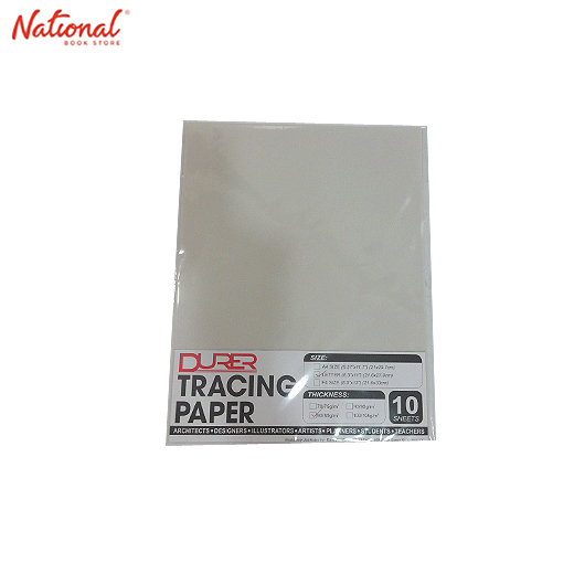 Durer Tracing Paper Sheet 80/85 8 1/2X11 10S Dt2055/10 Technical ...