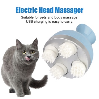 Rechargeable Electric Head Massager Pet Cat Dog Massage