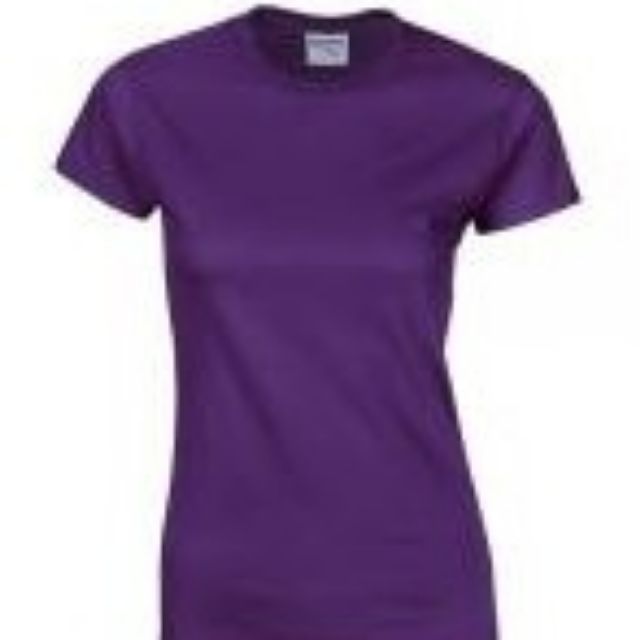 plain purple shirt