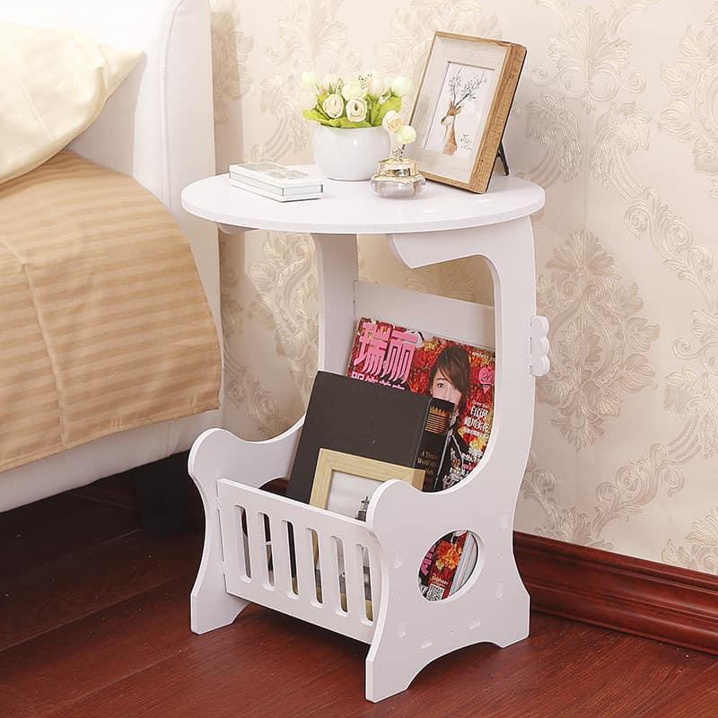 Side Tables Furniture Tea Table Wood, Small Round Side Tables For Bedroom